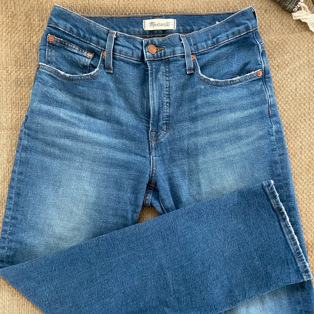 The Perfect Vintage Madewell Jean Dark Wash